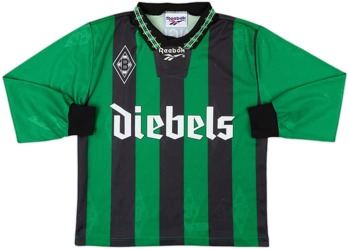 1995-96 Borussia Monchengladbach Away L/S Shirt - 8/10 - (XS)