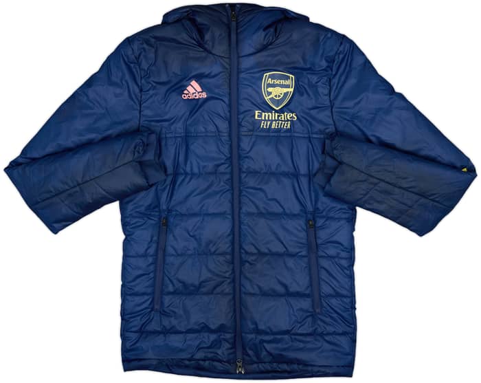 2020-21 Arsenal adidas Padded Bench Coat - 5/10 - (S)