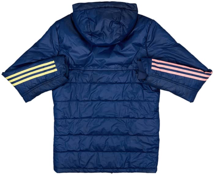 2020-21 Arsenal adidas Padded Bench Coat - 5/10 - (S)