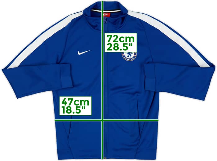 2017-18 Chelsea Nike Track Jacket - 9/10 - (S)