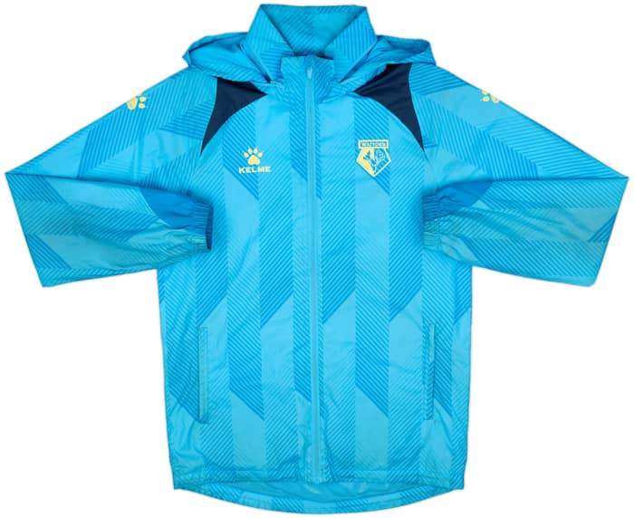 2021-22 Watford Kelme Hooded Rain Jacket - 5/10 - (S)