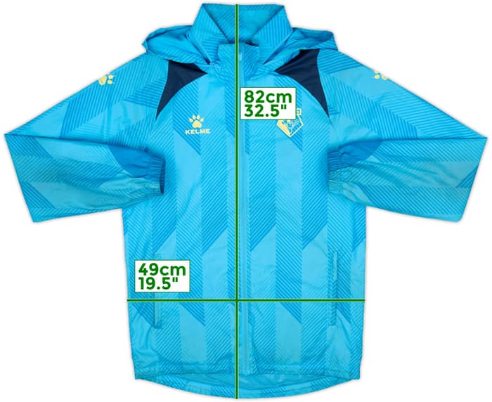 2021-22 Watford Kelme Hooded Rain Jacket - 5/10 - (S)
