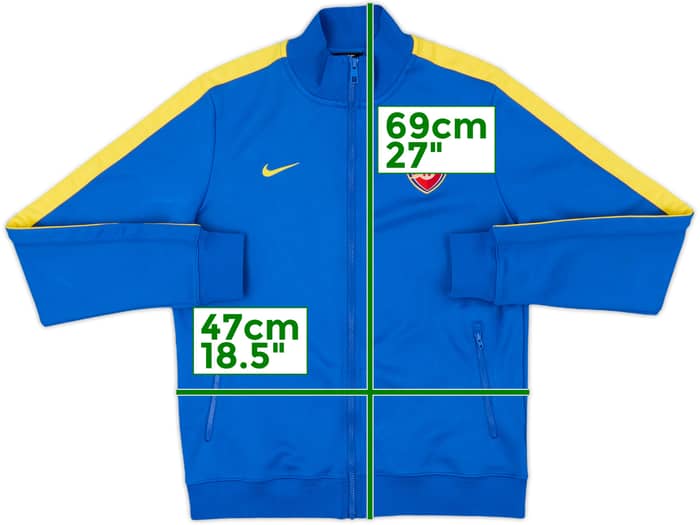 2013-14 Arsenal Nike Track Jacket - 8/10 - (M)