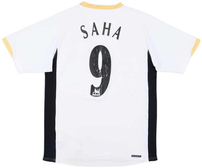 2006-08 Manchester United Away Shirt Saha #9 - 6/10 - (S)