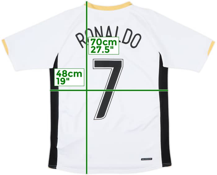 2006-08 Manchester United Away Shirt Ronaldo #7 - 10/10 - (XL.Boys)