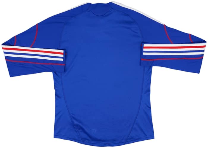 2007-09 France Women Player Issue Home L/S Shirt - 8/10 - (Women's M)