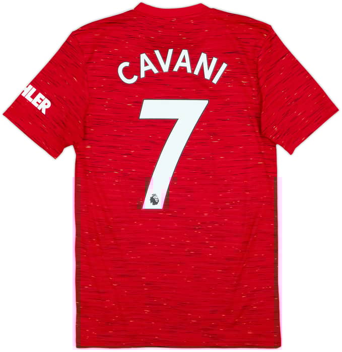 2020-21 Manchester United Home Shirt Cavani #7 - 10/10 - (XS)