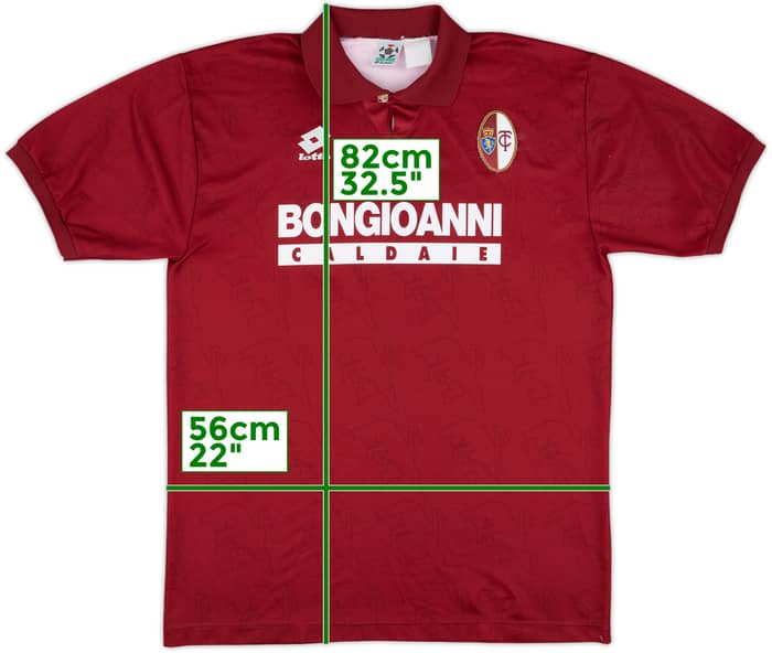 1994-95 Torino Home Shirt #10 - 8/10 - (XL)