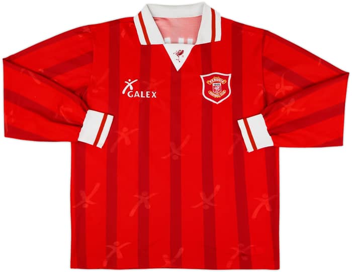 1996-97 Perugia Home L/S Shirt Giunti #10 - 6/10 - (XL)