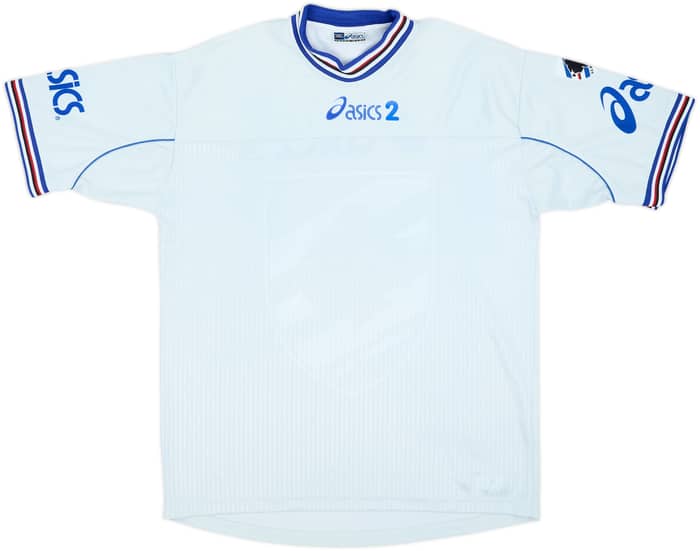 2001-02 Sampdoria Player Issue Asics Training Shirt #2 - 9/10 - (L)