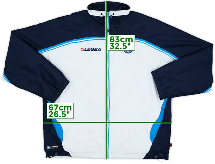 2003-04 Napoli Legea Track Jacket - 5/10 - (XXL)