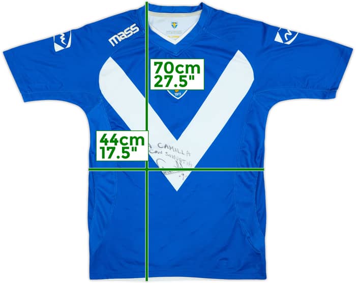 2009-10 Brescia Signed Home Shirt - 7/10 - (XS)
