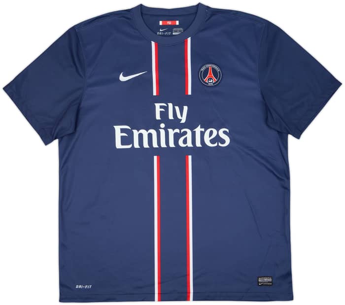 2012-13 Paris Saint-Germain Home Shirt Ibrahimovic #10 - 10/10 - (XL)