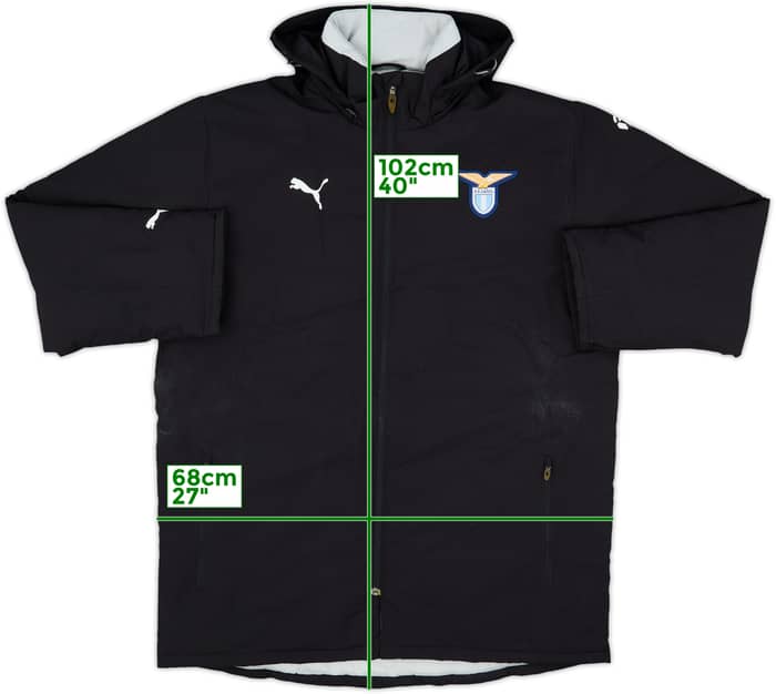 2008-09 Lazio Puma Padded Bench Coat - 8/10 - (L)