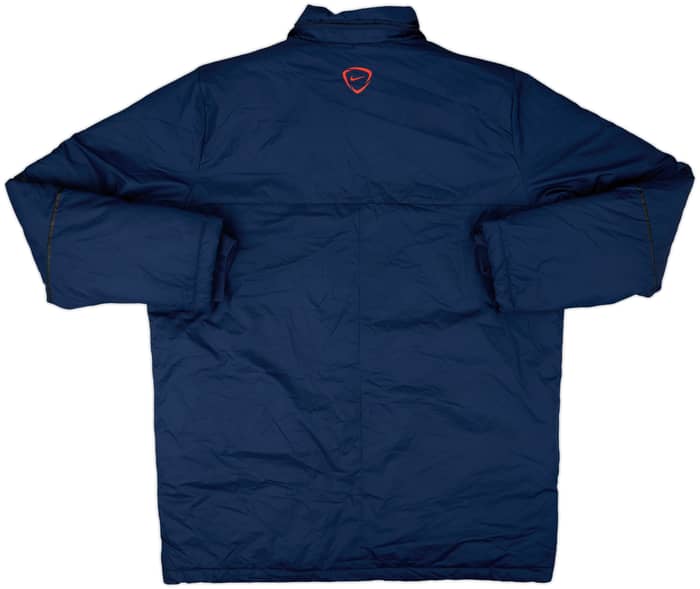 2014-15 Manchester United Nike Padded Bench Coat - 8/10 - (XL)