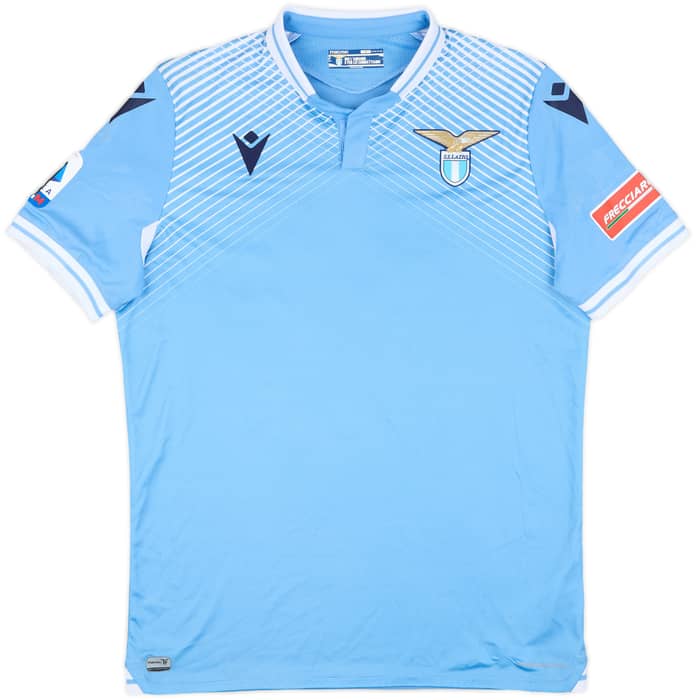 2020-21 Lazio Match Issue Signed Home Shirt Luis Alberto #10