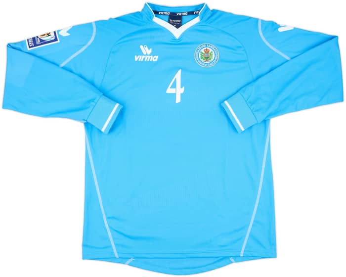 2008-10 San Marino Match Issue Home L/S Shirt #4