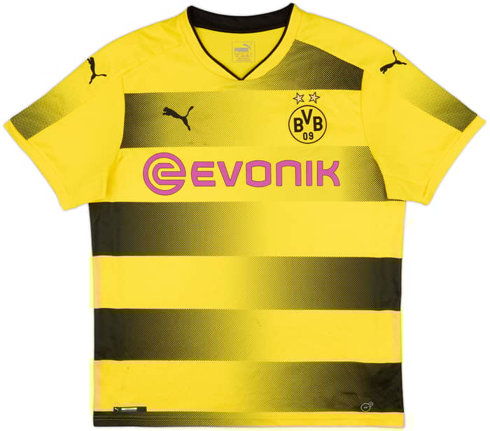 2017-18 Borussia Dortmund Home Shirt Sancho #7 - 8/10 - (L)