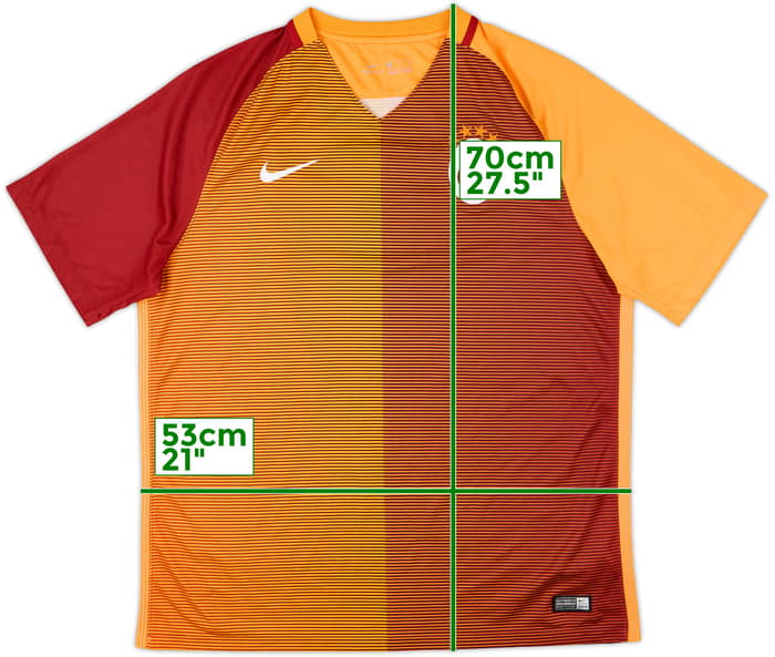 2016-17 Galatasaray Home Shirt - 8/10 - (XL)