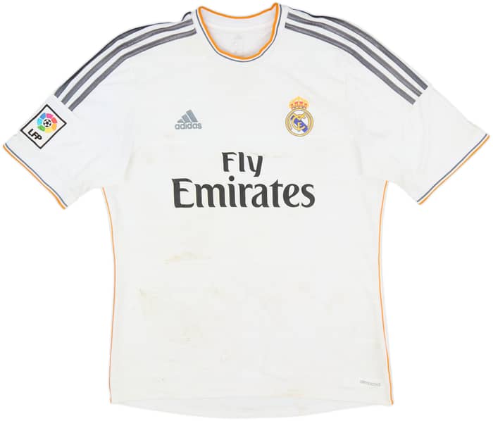 2013-14 Real Madrid Home Shirt Bale #11 - 4/10 - (L)