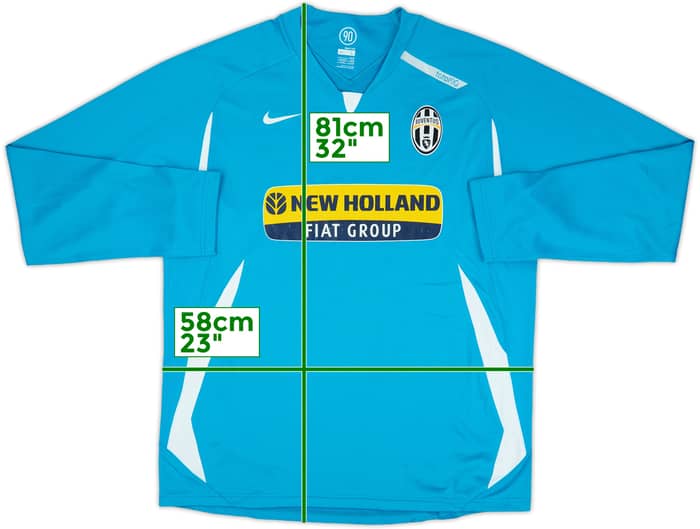 2007-08 Juventus Player Issue Nike Sweat Top - 6/10 - (L)