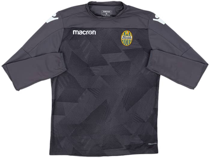 2020-21 Hellas Verona Macron Drill Top - 8/10 - (M)