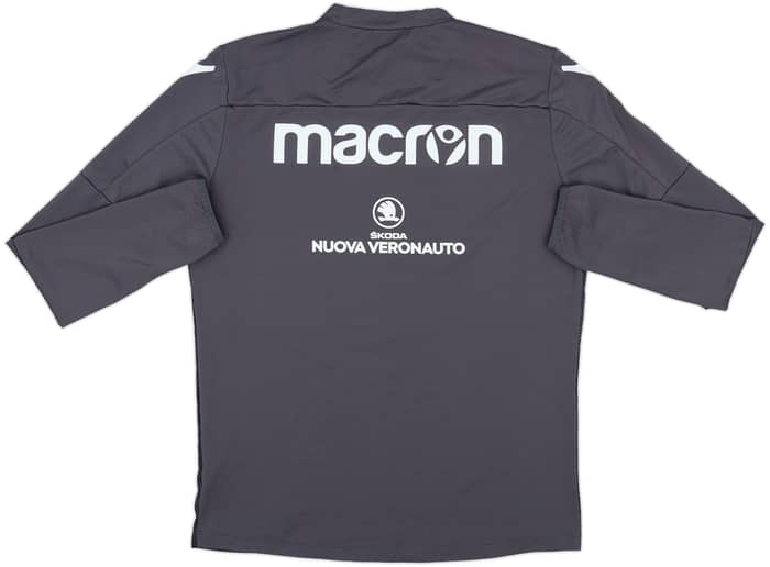 2020-21 Hellas Verona Macron Drill Top - 8/10 - (M)