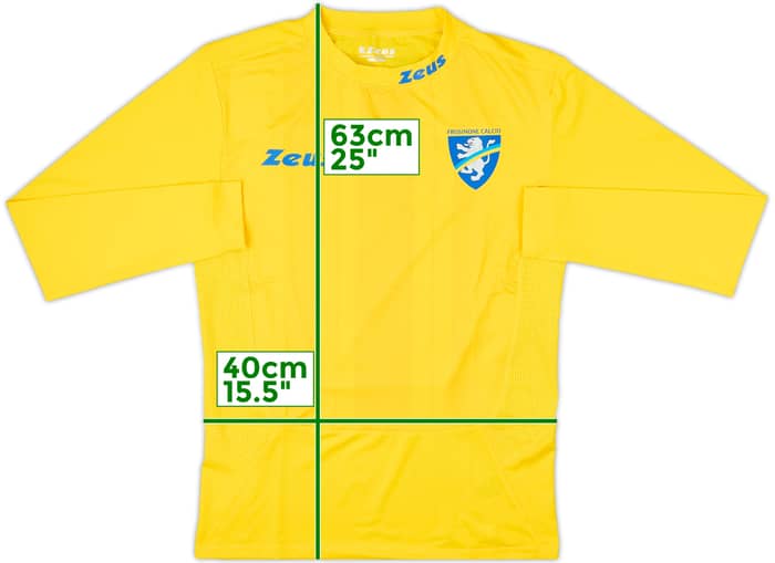 2018-19 Frosinone Zeus Training L/S Shirt - 9/10 - (XL)