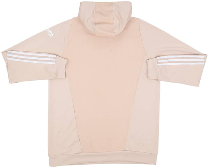 2022-23 Fulham adidas 1/4 Zip Hooded Drill Top - 8/10 - (XL)