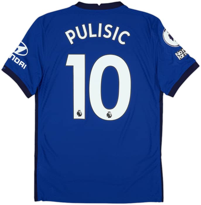 2020-21 Chelsea Authentic Home Shirt Pulisic #10 - 8/10 - (S)