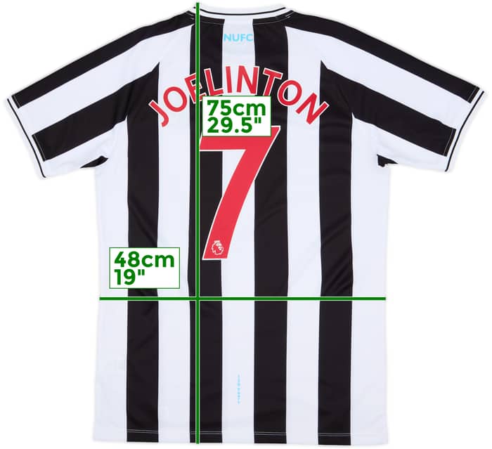 2022-23 Newcastle Home Shirt Joelinton #7 (M)