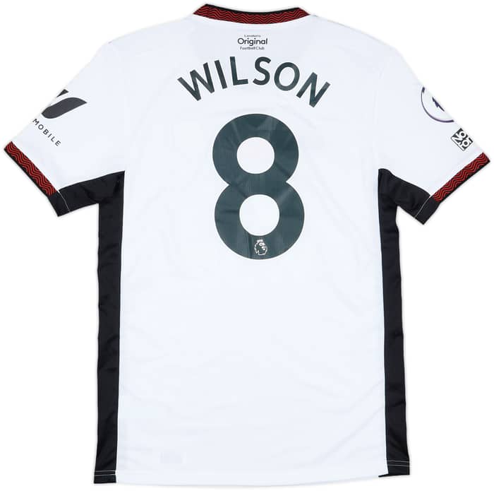 2022-23 Fulham Match Issue Home Shirt Wilson #8