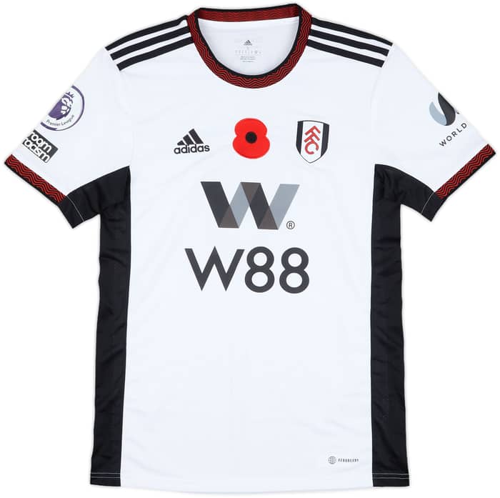 2022-23 Fulham Match Issue Home Shirt Wilson #8