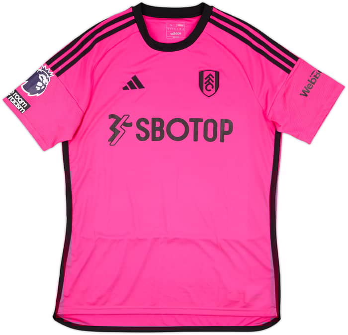 2023-24 Fulham Match Issue Away Shirt Tosin #4