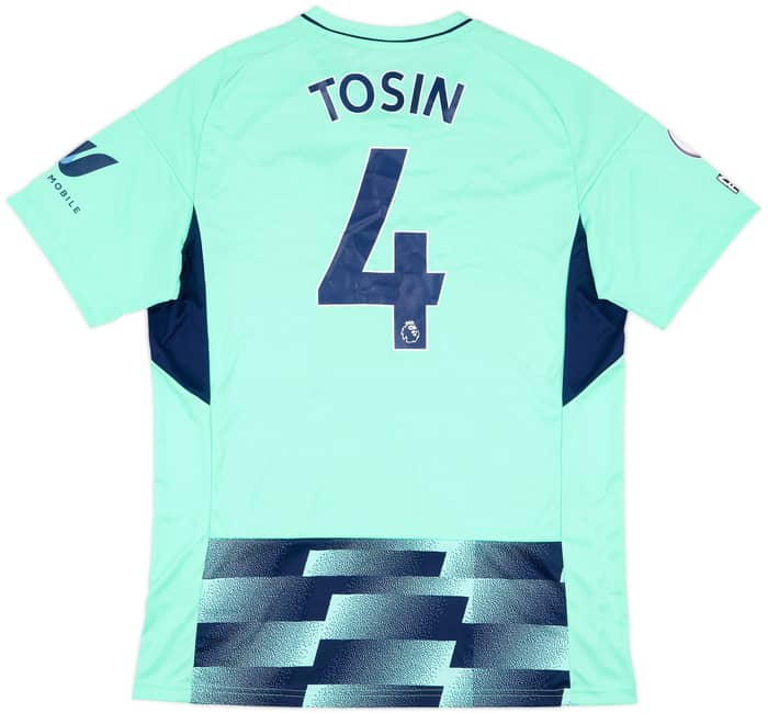 2022-23 Fulham Match Issue Away Shirt Tosin #4