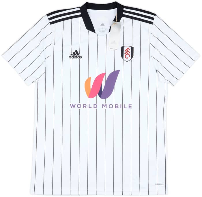 2021-22 Fulham Signed Home Shirt Mitrovic #9 (L)
