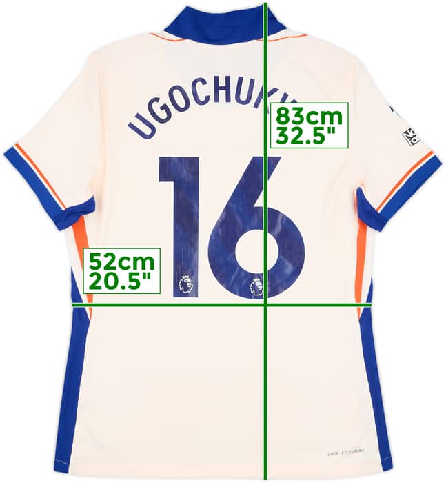 2024-25 Chelsea Player Issue Away Shirt Ugochukwu #16 - 9/10 - (XL)