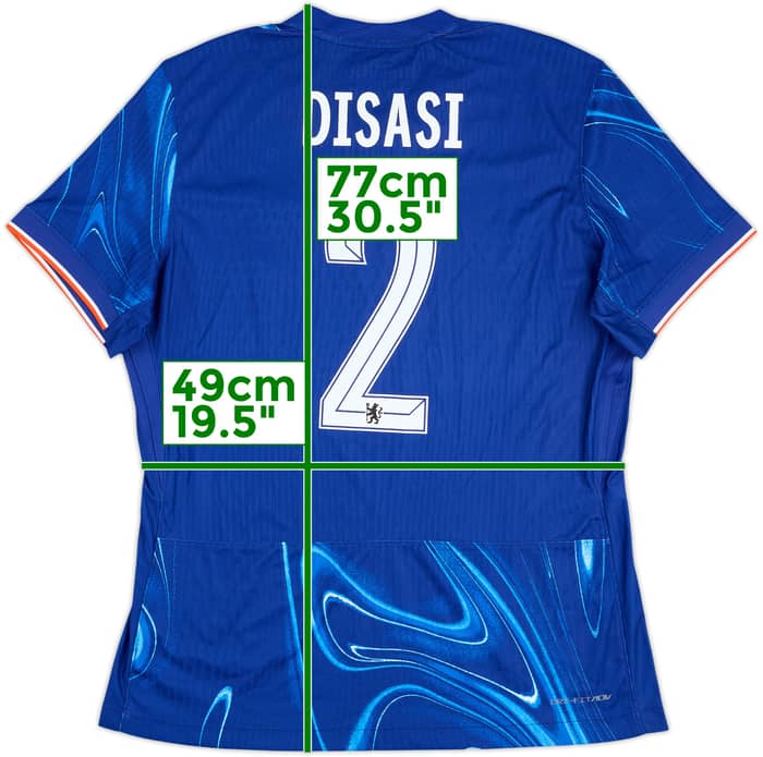 2024-25 Chelsea Match Issue Home Shirt Disasi #2