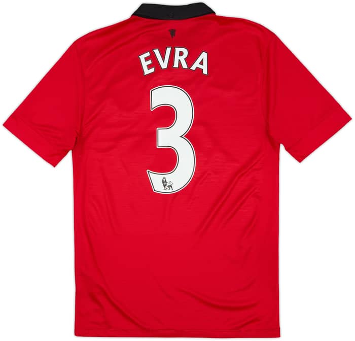 Camiseta de local del Manchester United 2013-14 Evra #3 - 6/10 - (S)
