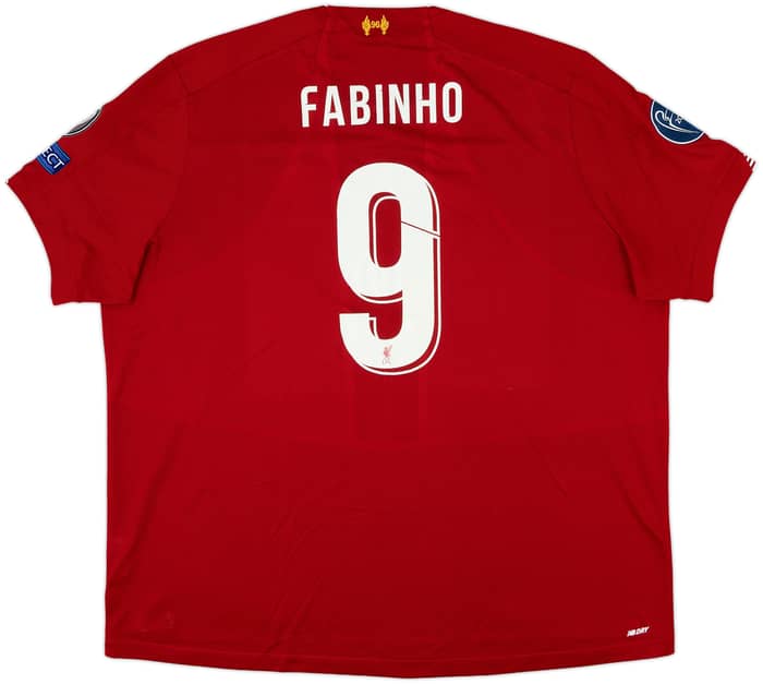2019-20 Liverpool Home Shirt Fabinho #9 - 10/10 - (3XL)
