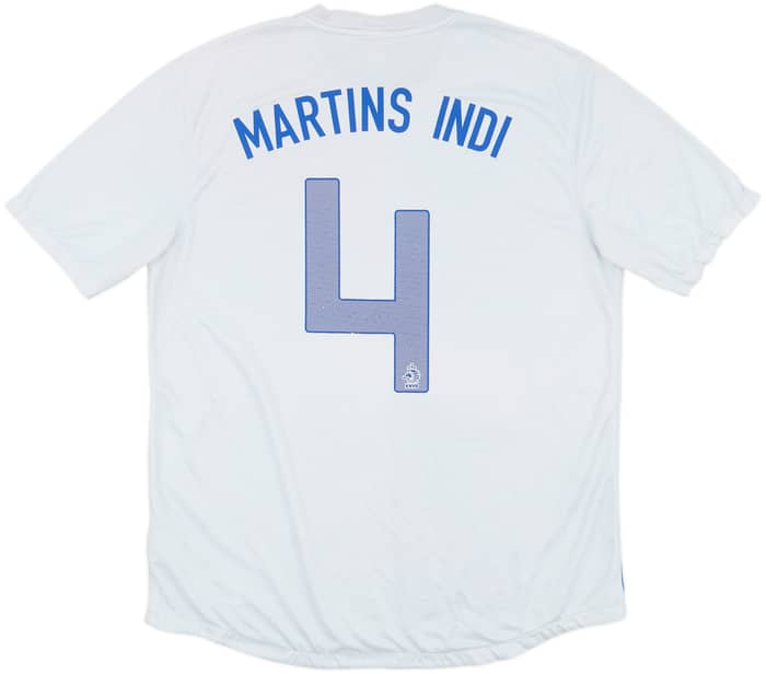 2013-14 Netherlands Away Shirt Martins Indi #4 - 5/10 - (L)