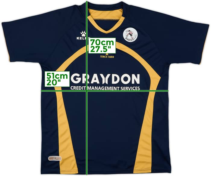 2007-08 Sparta Rotterdam Away Shirt - 8/10 - (XL)