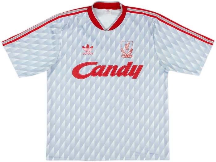 1989-91 Liverpool Away Shirt - 7/10 - (L)