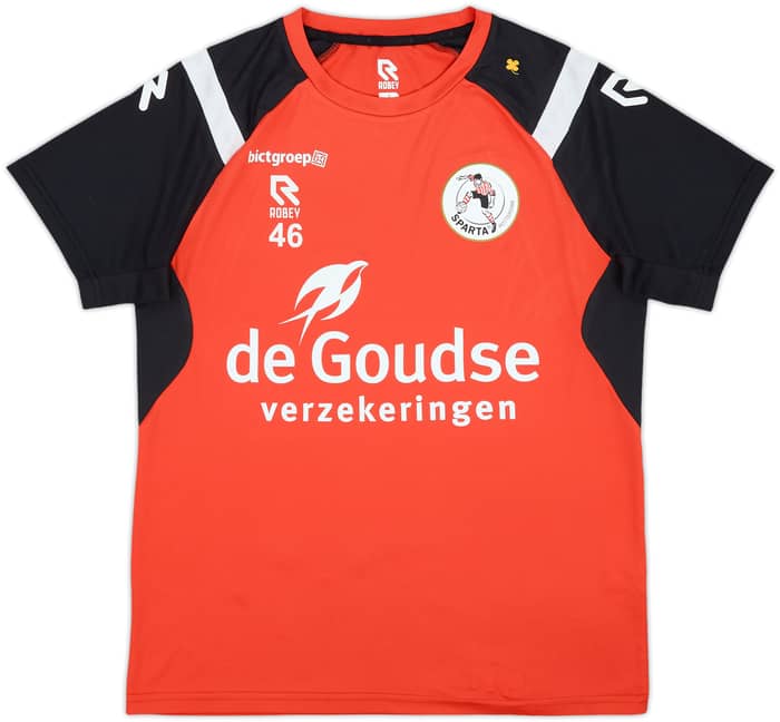 2024-25 Sparta Rotterdam Player Issue Robey Training Shirt #46 - 7/10 - (S)