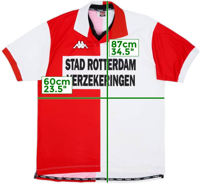 2000-01 Feyenoord Home Shirt - 8/10 - (XXL)