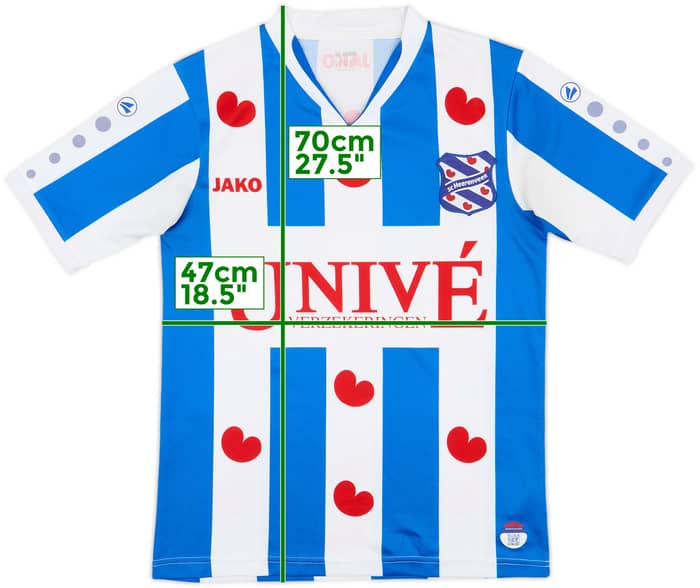 2011-12 Heerenveen Home Shirt - 8/10 - (XS)