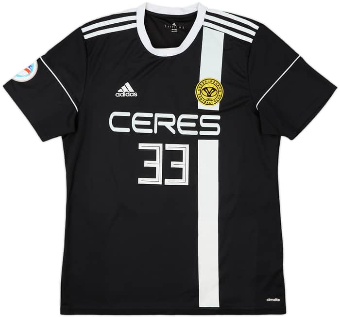 2017-18 United City FC Away Shirt Mulders #33 - 7/10 - (L)