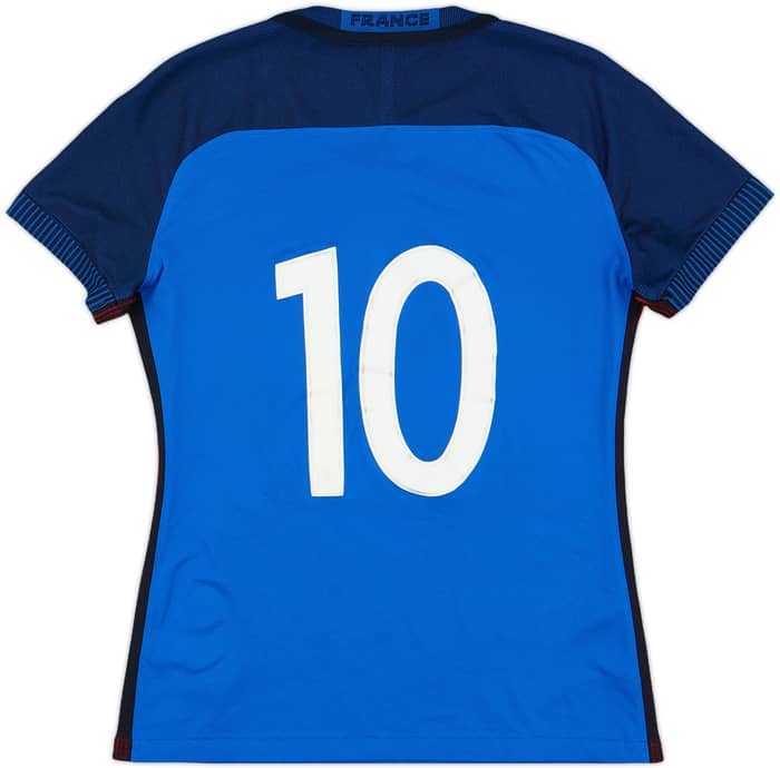2016-17 France Women's Player Issue Home Shirt #10 - 7/10 - (S)