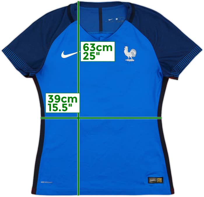 2016-17 France Women's Player Issue Home Shirt #10 - 7/10 - (S)