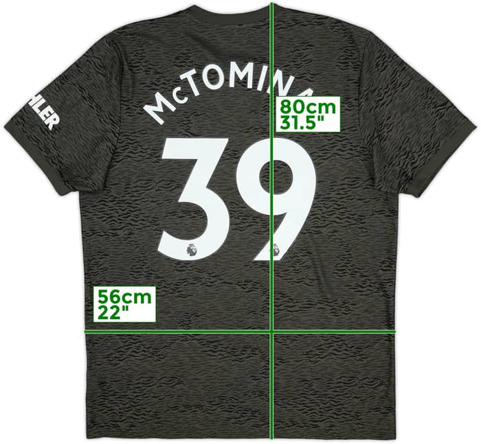 2020-21 Manchester United Away Shirt McTominay #39 - 8/10 - (XL)